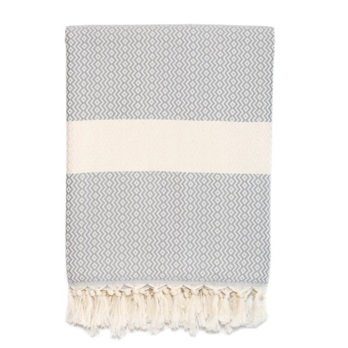 Baby Elmas Turkish Towel - Silver