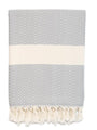Baby Elmas Turkish Towel - Silver