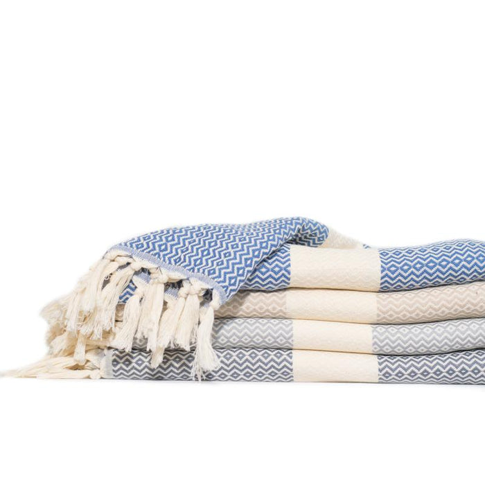 Baby Elmas Turkish Towel - Blue