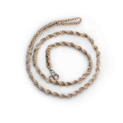 Braided Hemp Dog Leash from Nepal