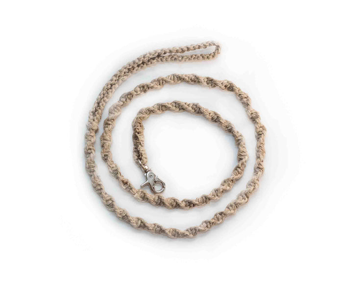 Braided Hemp Dog Leash from Nepal