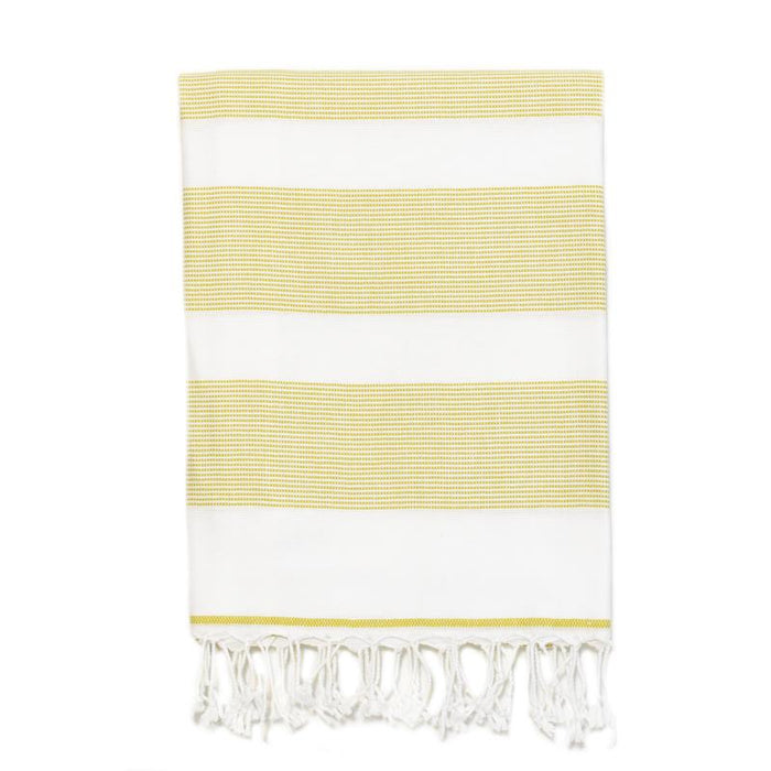 Buldan’s Basic Turkish Bath Towel - Chartreuse