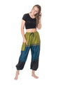 Fun Cotton Pants from Nepal - Blues/Greens
