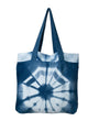 Hand Dyed Shibori Tote Bag - Starburst