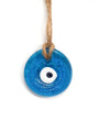 Hand Fired Glass Evil Eye - Small