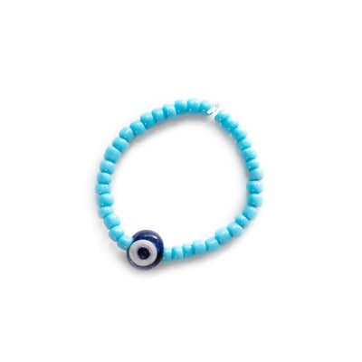 Infant's Evil Eye Bead Bracelet