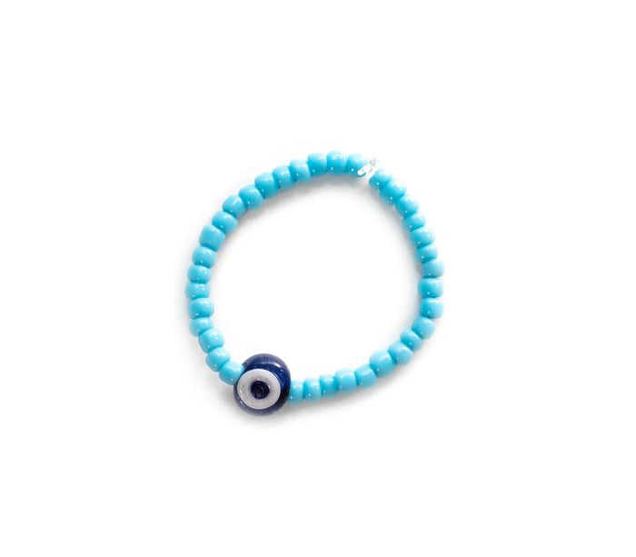 Infant's Evil Eye Bead Bracelet