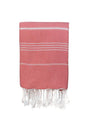 Jumbo Traditional Turkish Towel - Coral