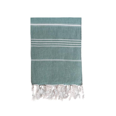 Jumbo Traditional Turkish Towel - Sage