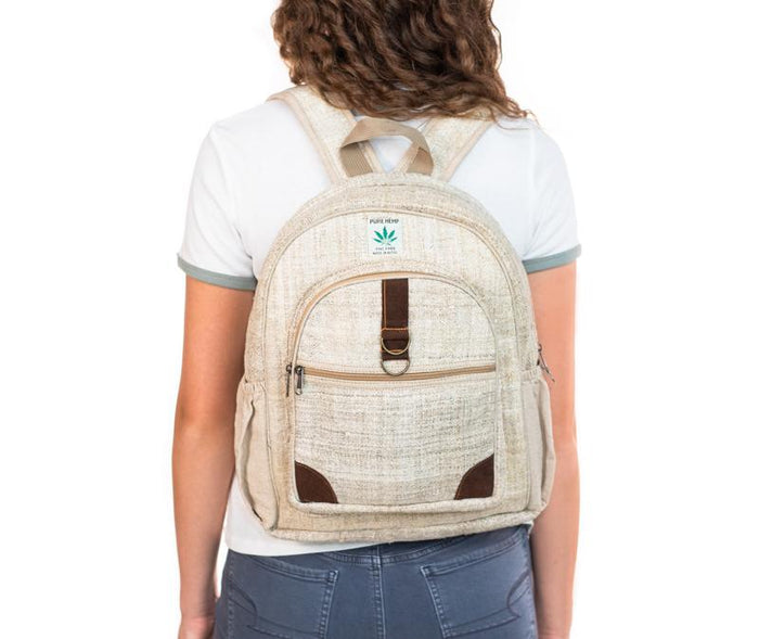 Large Hemp Backpack from Nepal