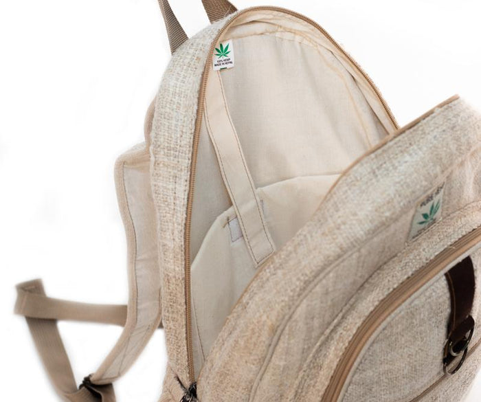 Large Hemp Backpack from Nepal