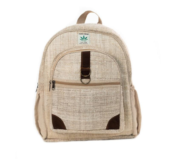 Large Hemp Backpack from Nepal