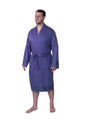Premium Turkish Cotton Bathrobe - Deep Violet