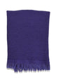 Puffy Waffle Weave Turkish Towel - Deep Violet