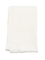 Puffy Waffle Weave Turkish Towel - Snowy White