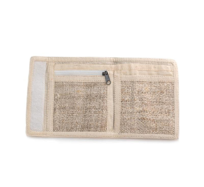 Pure Hemp Bifold Wallet from Nepal