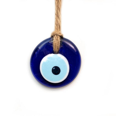 Traditional Blue Glass Evil Eye - Small