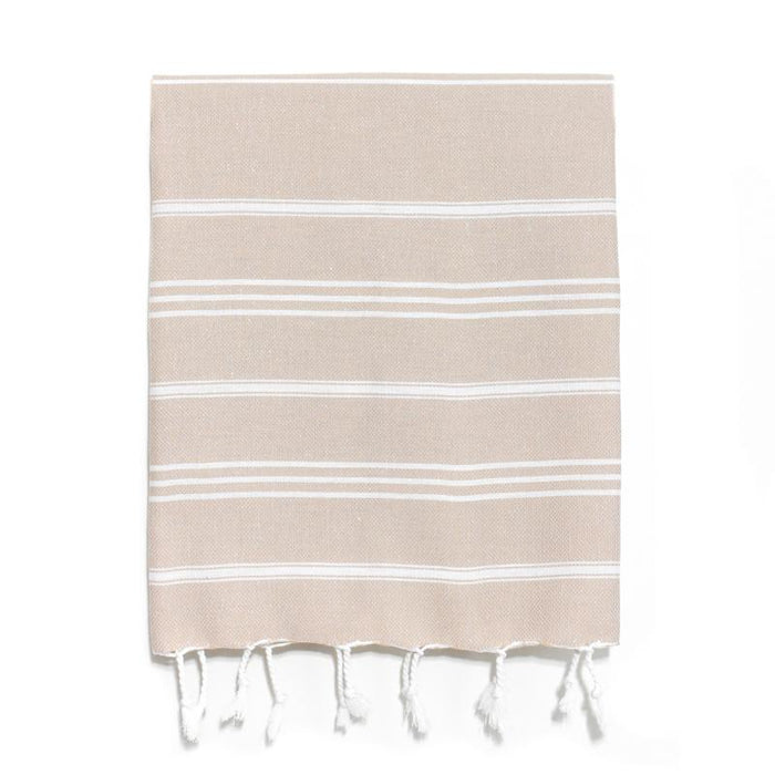 Traditional Turkish Hand Towel - Cappuccino