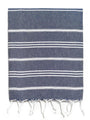 Traditional Turkish Hand Towel - Navy