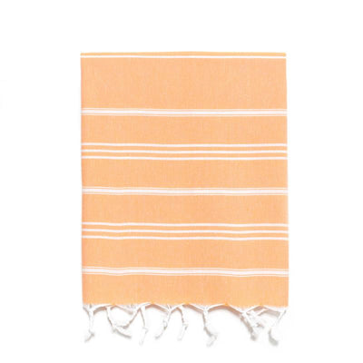 Traditional Turkish Hand Towel - Pumpkin