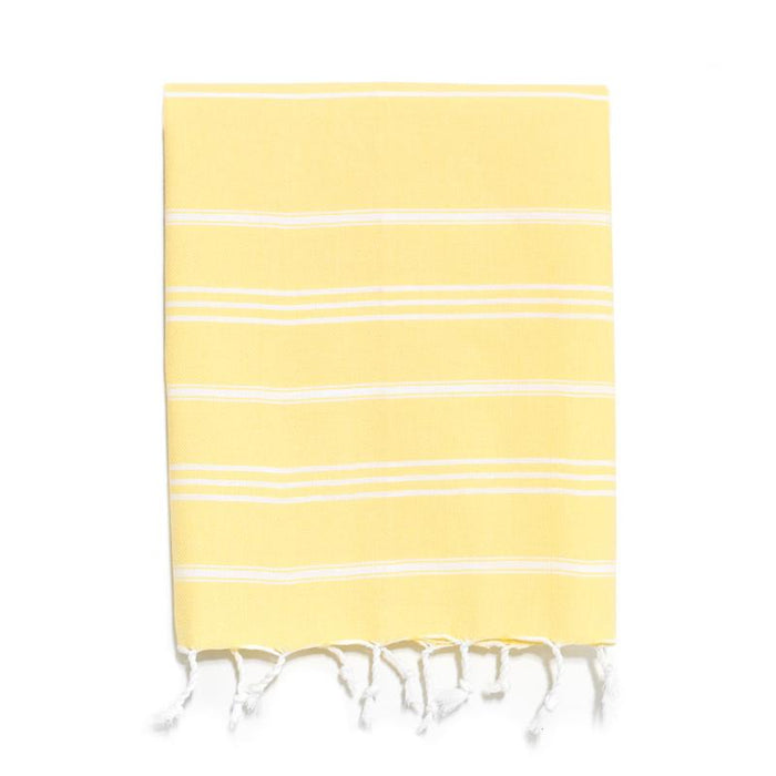 Traditional Turkish Hand Towel - Yellow