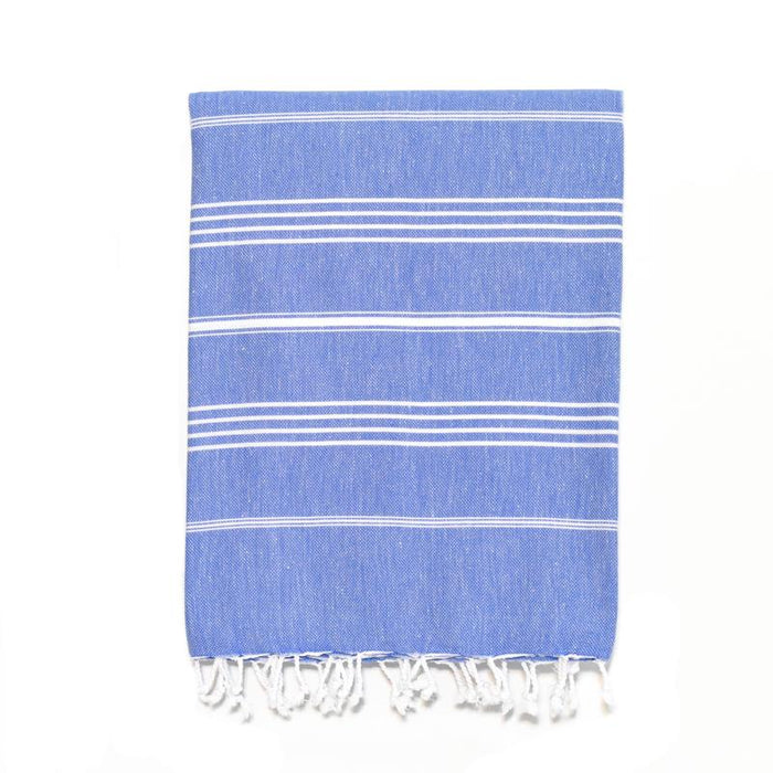 Traditional Turkish Bath Towel - Azure