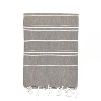 Traditional Turkish Bath Towel - Coffee