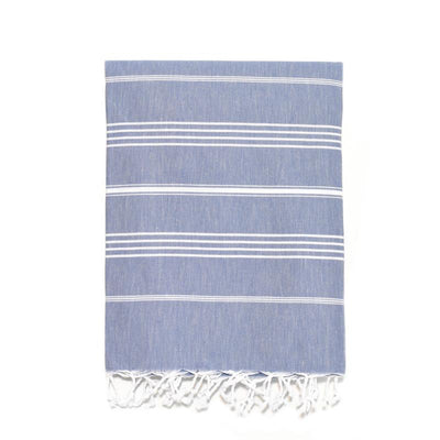 Traditional Turkish Bath Towel - Denim