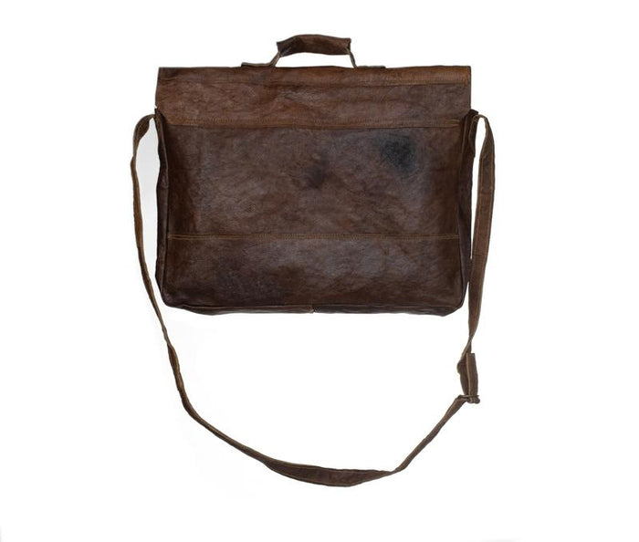 Water Buffalo Leather Briefcase Bag