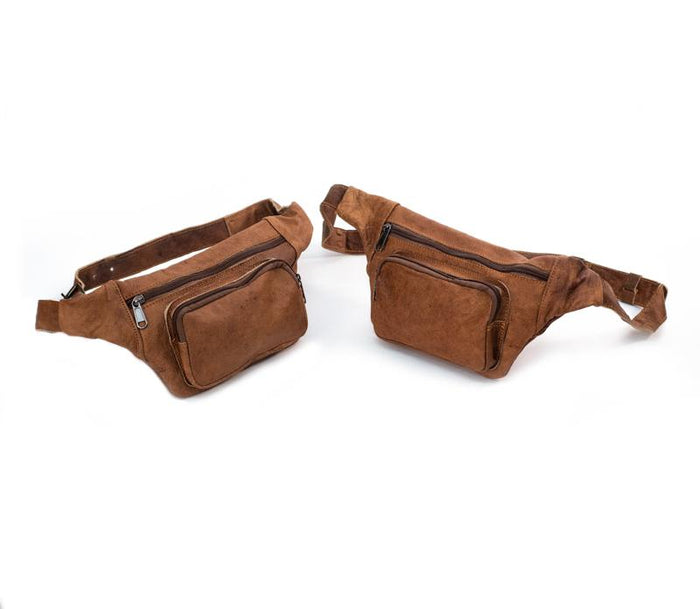Water Buffalo Leather Fanny Pack